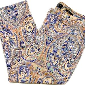 Charter Club Denim Printed Bristol Capri at Macy’s